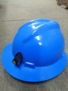 マイナーズファイアヘルメットHDPE素材ヘッドランプスクリーンと革バックル付きハンド保護 - Product Image 2