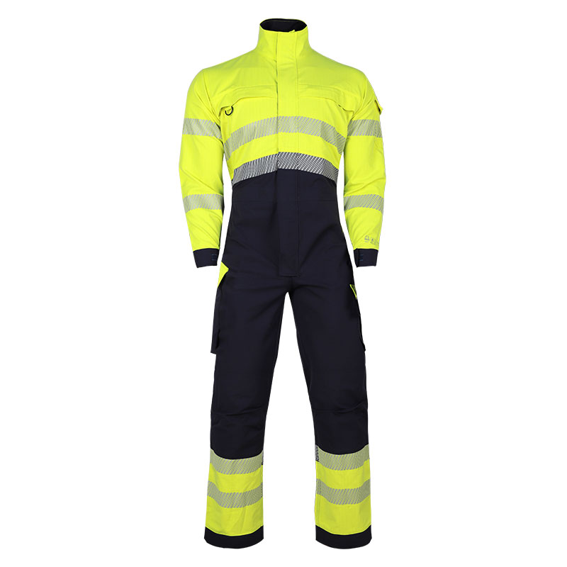 Factory Supply Oil And Gas Worker Fire Retardant Coverall Fire Retardent Cloth FR Coverall