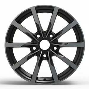 Envíenos su foto, fabricamos ruedas forjadas multirradio de dos tonos con cara mecanizada a medida. - Product Image 1