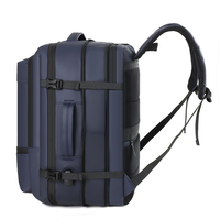 Mochila de Viaje Personalizada al por Mayor para Hombre, Mochila de Negocios Expandible Impermeable, Mochila de Gran Capacidad para Estudiantes