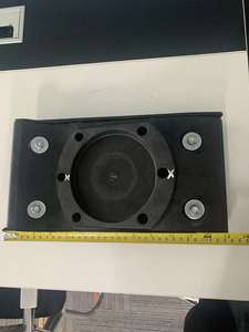 Pattino per Compattatore OEM 8\" Wacker BS50-2 BS50-2i BS50-4 BS50-4AS BS500 BS60-2 0162867 5000162867 WM80 - Product Image 3