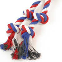 Juguete de Cuerda de Algodón Ecológico de 27 cm para Perros, Peluche Interactivo Moderno y Duradero para Entrenamiento, con Bolsa