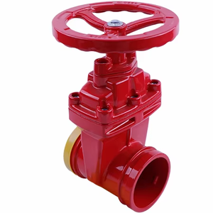 Válvula de Compuerta Ranurada de Hierro Dúctil con Conexión de Abrazadera y Vástago Oculto, Accionamiento Manual, Modelo Z85X-16Q - Product Image 3