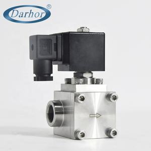 صمام ملف لولبي عالي الضغط 30MPa "a" 1 "صلب مقاوم للصدأ DHSE ac230 v 24VDC صمام تحكم - Product Image 6