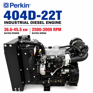 Moteur diesel turbo 4 cylindres 2,2 L d'origine Perkin 404D-22T, 36,3-45,5 kW, refroidi par eau, pour générateur, pompe, unité d'alimentation industrielle - Product Image 1