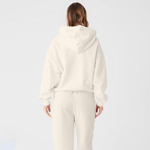 Survêtements <span class=keywords><strong>de</strong></span> sport personnalisés du fabricant F230749, survêtements <span class=keywords><strong>de</strong></span> <span class=keywords><strong>jogging</strong></span>, survêtements 2 pièces, survêtement chaud et décontracté, survêtement à capuche pour femmes <span class=keywords><strong>de</strong></span> <span class=keywords><strong>grande</strong></span> <span class=keywords><strong>taille</strong></span> - Product Image 3