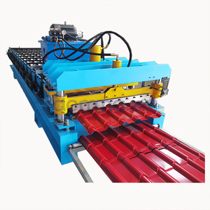 Hot bán di động liền mạch mái máng xối Máy mưa máng xối hình thành gạch làm máy móc - Product Image 1