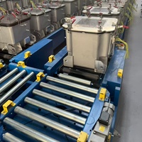 Convoyeur à bande automatique antistatique de précision pour l'assemblage - Haute efficacité, faible coût, 220V, pour l'industrie de la construction