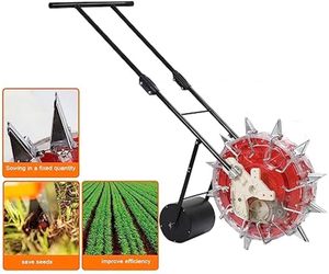 Plantación de horticultura con ruedas, cacahuete, soja, sembradora Manual, trigo, maíz, cacahuete, frijol, sembradora a la venta, sembradora manual de empuje - Product Image 1