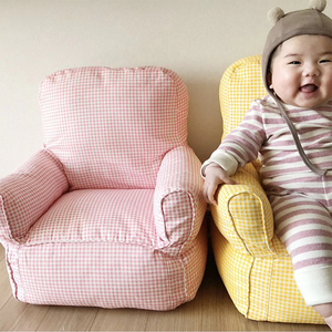Pouf d'intérieur à rayures mignonnes <span class=keywords><strong>Vintage</strong></span> pour enfants <span class=keywords><strong>Fauteuil</strong></span> pour enfants Convient aux tout-petits de 2 à 4 ans - Product Image 2