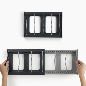 Extendable Adjustable Baking Tray Rack Kitchen Utensil Cookware Drawer Storage Organizer Pot Lid Holder Rectangular Standing - Product Image 4