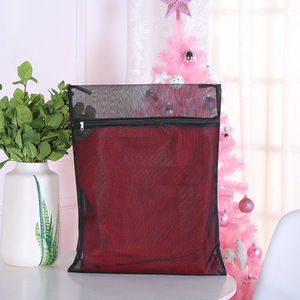 Vente en gros Sac à linge en maille noire Sac de lavage pour lingerie à usage domestique avec <span class=keywords><strong>soutien</strong></span>-<span class=keywords><strong>gorge</strong></span> en machine chemisier pour paniers et bacs - Product Image 6