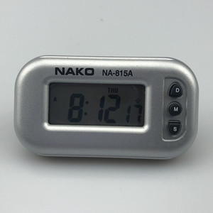 Nako Na-815a Digital Car Clock With Calendar Alarm Mini Portable Electronic Timepiece - Product Image 1