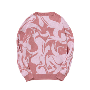 Tùy Chỉnh Thêu Cardigan Dài Tay Áo Màu Hồng Áo Len Mô Hình Phong Cách Người Đàn Ông Của Áo Len Chàng Trai Đan Mặc Giá Tốt Nhất - Product Image 5