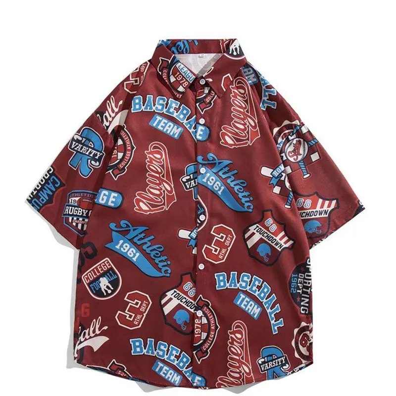 Tshirt tropicale a basso costo stile t-shirt da uomo Plus Size con Comfort oversize