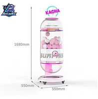 Distributeur automatique de capsules de jeu à écran tactile Arcadix Custom Shopping Mall Twist Egg, fonctionnant avec des pièces de monnaie