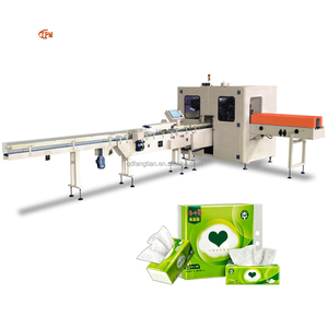 Machine d'emballage de papier facial doux certifiée CE, machine d'emballage de film plastique et de serviettes en papier pour l'emballage de serviettes en papier - Product Image 1