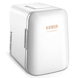 Réfrigérateur personnel <span class=keywords><strong>Compact</strong></span> Portable de 4 litres, réfrigérateur de soins de la peau rétro réfrigérateur de petite voiture sans compresseur - Product Image 5