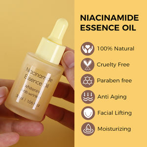 Sérum Coréen à la Vitamine C Éclaircissant Visage Anti-Âge Soin de la Peau Niacinamide <span class=keywords><strong>Acide</strong></span> Hyaluronique Essence Huile 30ml - Product Image 2