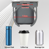 Support de tasse pliable universel pour voiture, fixation murale, bras réglables, support pour bouteille de boisson, pour bateau, camping-car, camion, fourgonnette