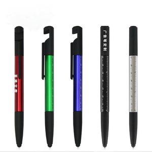 Multi-functional Plastic <b>Ballpoint</b> <b>Pen</b> with Scale Can Be Touched - Product Image 1