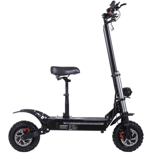 โกดังสินค้า EU US ราคาถูก Ootd T10 ออฟโรด 11 นิ้ว คุณภาพสูง 60v 80 กม./ชม. สกู๊ตเตอร์ไฟฟ้าพับได้ Trotinette Electrique สเก็ตบอร์ด ฤดูร้อน E-scoot - Product Image 3