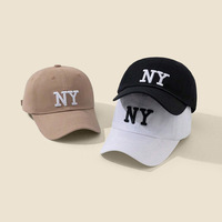 Casquette de baseball pour femme adulte, best-seller transfrontalier, en PVC, couleur unie, avec broderie de lettres, protection solaire extérieure, ajustement réglable