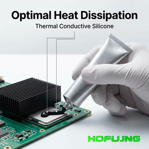 Kraft <b>Silicone</b> <b>Rubber</b> <b>Silicone</b> Adhesive Electronic Insulation Waterproof High Temperature Resistant Adhesive - Product Image 5