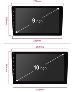 2 Din TS7 Android pantalla táctil coche para REPRODUCTOR DE DVD GPS WIFI 1 año de garantía Mirror Link FM amplificador RGB reproductor Multimedia Radio - Product Image 3