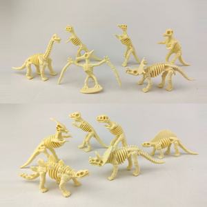 Dinosauro <span class=keywords><strong>scheletro</strong></span> modello giocattolo accessorio piccolo di plastica dinosauro Puzzle giocattolo con 12 tipi di animali modello & appassionati di archeologia - Product Image 2