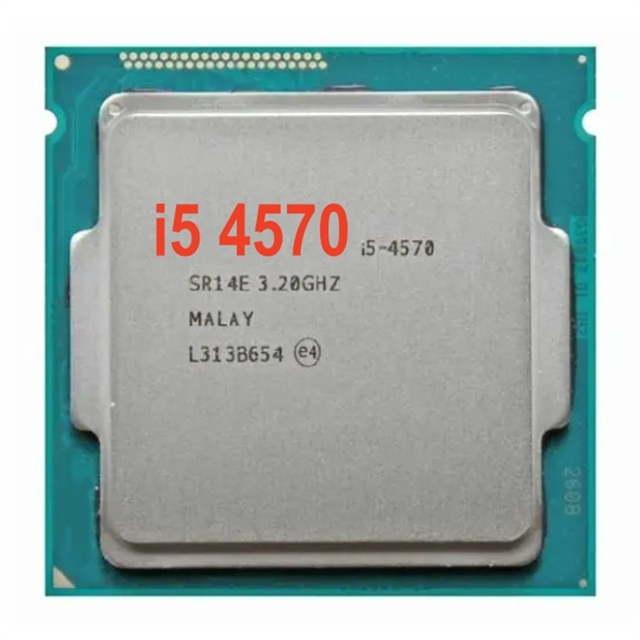 Wholesale CPU Processor i5 4570 gaming processor i5 4430 4440 4460 4570 4590 4670 4690 cpu for desktop games i5 gen 4th cpu