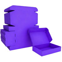 Caja de Cartón Kraft con Logotipo Personalizado, Biodegradable, Ecológica, Compostable, para Envíos de Ropa