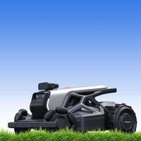Robot Pemotong Rumput Listrik Pintar Tanpa Batas Tanpa Kabel Terintegrasi RTK Persepsi Visual Cerdas Penghindaran Rintangan Cerdas