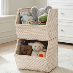 Best Selling Eco-friendly <b>Rattan</b> <b>Storage</b> <b>Basket</b> High Quality Home Decoration from Thanh Cong Handicraft - Product Image 3