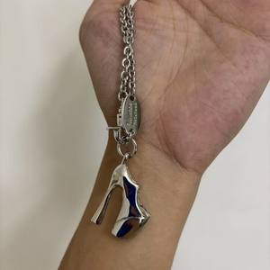 Nouveau Collier Chaîne en Laiton et Bambou pour Femmes, Design Original, Polyvalent, Unisexe, Chaîne de Pull - Product Image 3