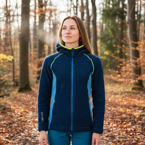 MARMOLADA felpa con cappuccio da donna con cerniera alta qualità maglia Top con Logo personalizzato colletto per l'autunno inverno disponibile XS - Product Image 3