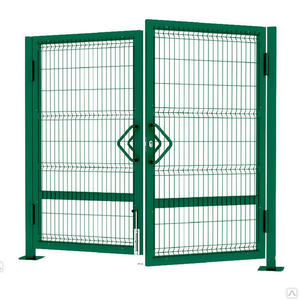 سياج صيني ، بوابات تعريشة ، أسوار الشركة المصنعة الحديثة ، المجلفن ، استخدام حديقة المنزل المغلفة البلاستيكية - Product Image 4