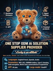 Peluche éducative 4G WiFi ChatGPT, robot IA avec fonction de conversation, longue queue, jouet compagnon IA connecté à une application - Product Image 5