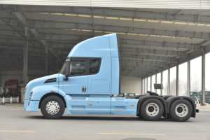 Shacman sagmoto Z3 6x4 máy kéo Tanzanite màu xanh - Product Image 2