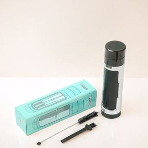 Molino de Hierbas Manual de Plástico de Dos Tubos, Triturador de Tabaco Portátil con Estuche de Almacenamiento, Venta al por Mayor de Moda - Product Image 2