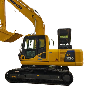 รถขุดตีนตะขาบ Komatsu PC220 มือสองคุณภาพสูง รุ่นปี 2023 น้ำหนัก 22 ตัน กำลัง 110 กิโลวัตต์ ราคาถูก เครื่องจักรก่อสร้างคุณภาพ - Product Image 1