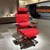Confortable chaise ergonomique longue assise respirant étudiant ménage ordinateur chaises chaise de jeu patron taille bureau