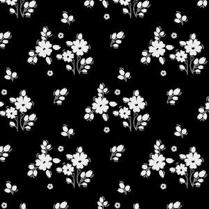 Nouveauté - Dernier catalogue - Tissu de robe Koshibo personnalisé élégant à motifs floraux noir et blanc pour robes de mariée - Product Image 4