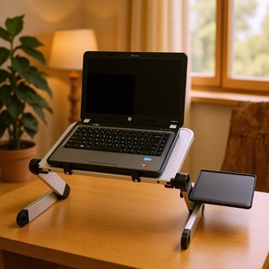 Support pour ordinateur portable Yi Li, réglable et pliable, en alliage d'aluminium, pour ordinateurs portables, lit, bureau, modèle 803 - Product Image 5