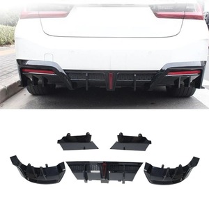 For BMW i3 2020-2024 <strong>Car</strong> Rear Bumper Lip Splitter <strong>Diffuser</strong> Body Kit Bumper Guard <strong>Protector</strong> Cover <strong>Car</strong> Accessories - Product Image 2