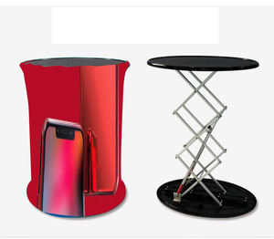 Kualitas Tinggi Murah Promosi Lipat Perdagangan Acara Meja Portable Display - Product Image 4