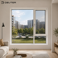 Ventanas Abatibles y Oscilobatientes de Aluminio Insonorizadas de 40dB, Sellado Multicapa, Aislamiento Térmico, Ahorro de Energía para Apartamentos Urbanos Modernos