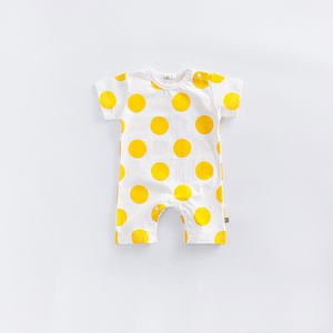 ชุดบอดี้สูทเด็กแรกเกิดลายสัตว์สีพาสเทลผ้าฝ้าย - Product Image 3