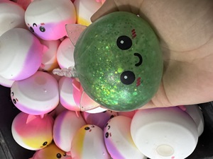 Juguete Blandito de Unicornio TPR con Cara Sonriente, Tipo Bollo al Vapor, de Levantamiento Lento, Antiestrés, para Niños y Adultos - Product Image 4