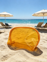 Sac de maquillage transparent en PVC personnalisé, imperméable, sac de plage transparent, sac de toilette portable avec fermeture éclair, sac de voyage